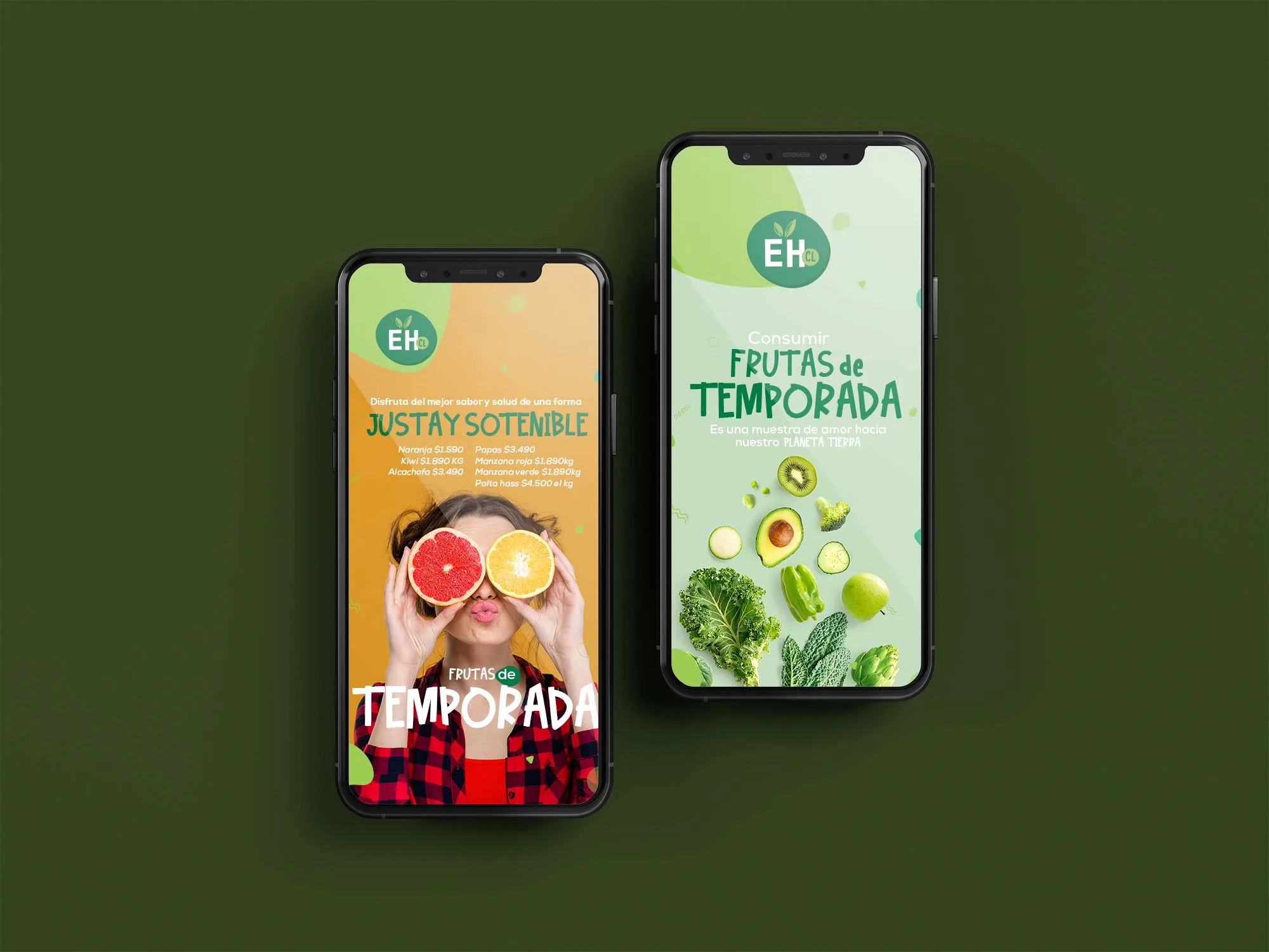 frutas frescas ecohuertos